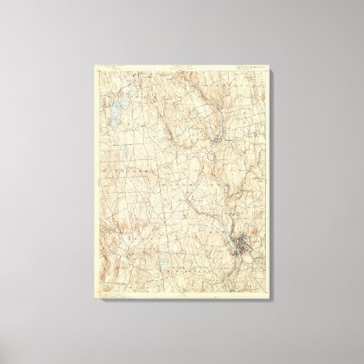 17 Waterbury Leinwanddruck (Vorderseite)