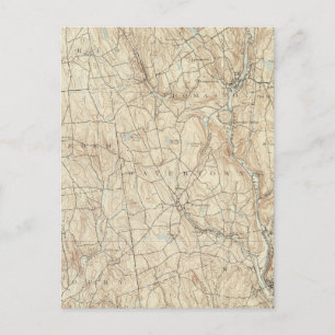 17 Waterbury Postkarte