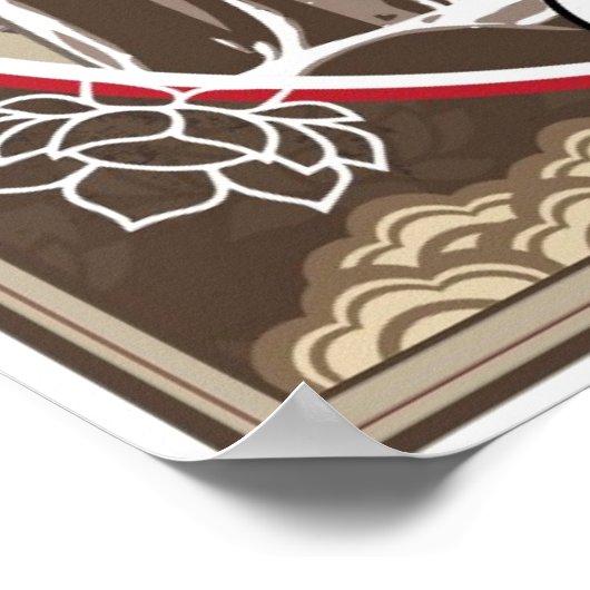 17" X 22" Buddha TRUTH Plakat (Ecke)