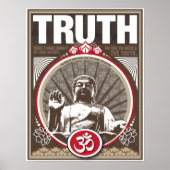 17" X 22" Buddha TRUTH Plakat (Vorne)