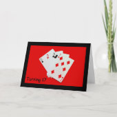 17 zu drehen ist ein großes Geschäft! Karte (Vorderseite)