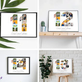 17th Birthday Photo Collage Poster Keepsake