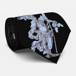 17th century soldier print krawatte