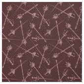 1800-er-Melee-Waffen, Burgund Stoff (Muster)