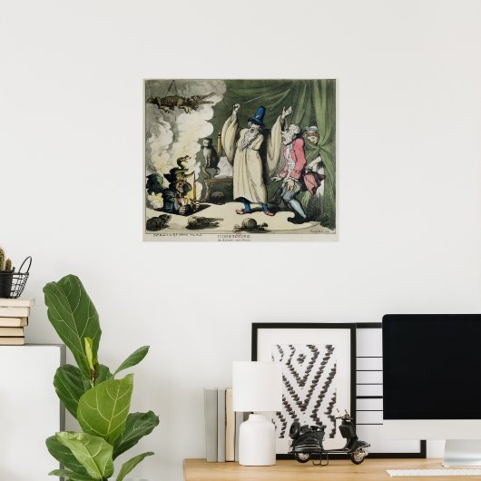 1800, Humbugging oder Raising the Devil Poster (Heimbüro)