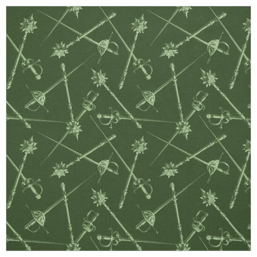 1800er-Jahre-Nahwaffen, grüne Stoff (Muster)