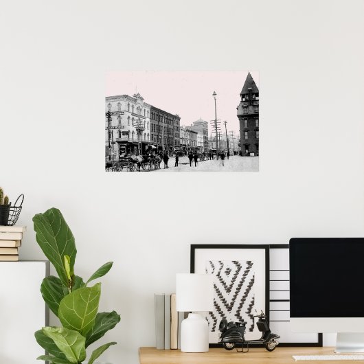 1800er Scranton Pa. Poster (Heimbüro)