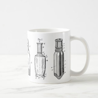 1800s antike Flaschen-Kaffee-Tasse Kaffeetasse