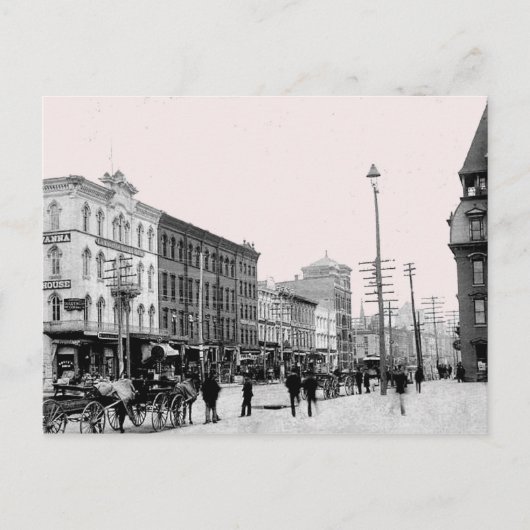 1800's Scranton PA. Postkarte (Vorderseite)
