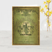 1800s Spectropia - eine Studie der Geister Karte (Gelbe Blume)