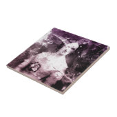 1800s viktorianische Frau Fliese (Seite)