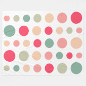 180115 - Farben 01 - auf Weiß Fleecedecke (Vorderseite (Horizontal))