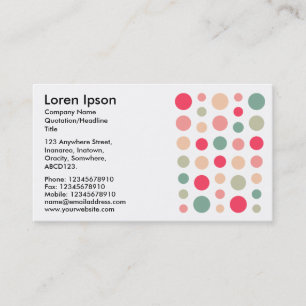 180115 - Farben 01 - auf Weiß Visitenkarte