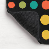 180115 - Farben 02 - auf Schwarz Mousepad (Ecke)