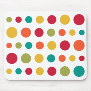 180115 - Farben 02 - auf Weiß Mousepad