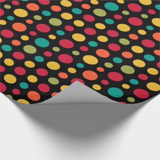 180115 v2 - Farben 02 - auf Schwarz Geschenkpapier (Ecke)