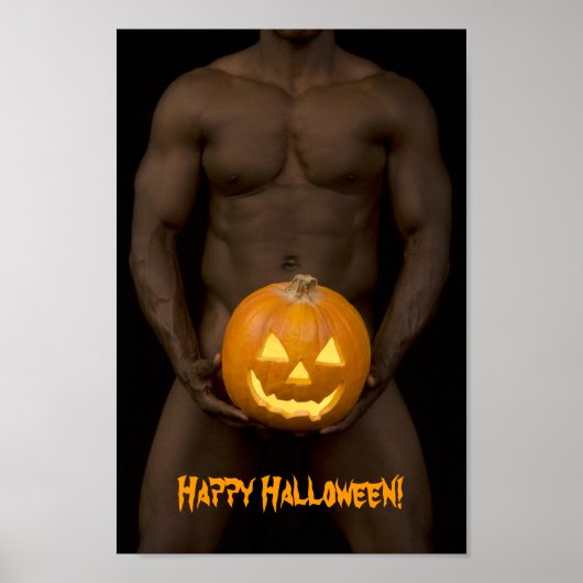 18027 Glückliches Halloween-Poster Poster (Vorne)