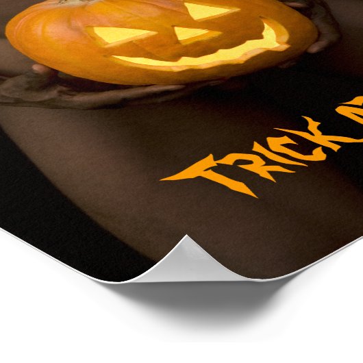 18027 Halloween Trick oder Treat Poster (Ecke)