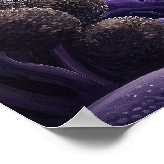 1802 Cosmic Surrealist Dreamscape Poster (Ecke)