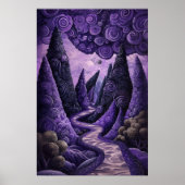 1802 Cosmic Surrealist Dreamscape Poster (Vorne)