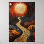 1803 Cosmic Surrealist Dreamscape Poster (Vorne)