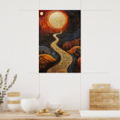 1803 Cosmic Surrealist Dreamscape Poster (Küche)