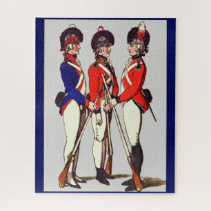 1803 London Volunteers Print Puzzle