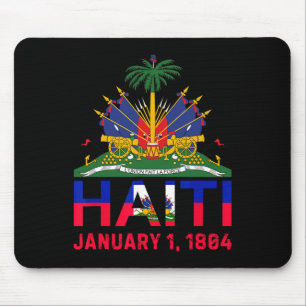 1804 Haiti Insel Süß Haiti Unabhängigkeitstag Mousepad