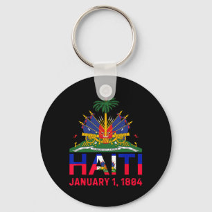 1804 Haiti Insel Süß Haiti Unabhängigkeitstag Schlüsselanhänger