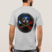 1804 Haitianer-Fußball T-Shirt (Rückseite)