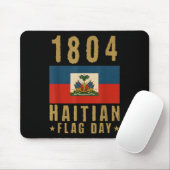 1804 Haitianischer Flaggentag Haitianischer Pride Mousepad (Mit Mouse)