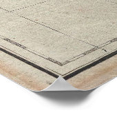 1804 Karte Irlands (40"x47") Poster (Ecke)