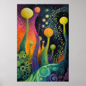 1805 Cosmic Surrealist Dreamscape Poster (Vorne)