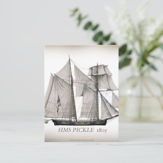 1805 Pickle Postkarte (Stehend Vorderseite)