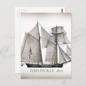 1805 Pickle Postkarte (Vorne/Hinten)