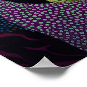 1806 Cosmic Surrealist Dreamscape Poster (Ecke)