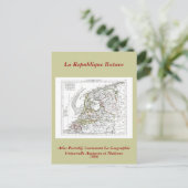 1806 Karte - La Republique Batave (Stehend Vorderseite)
