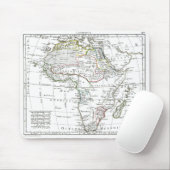 1806 Karte - L'Afrique Mousepad (Mit Mouse)