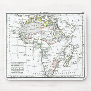 1806 Karte - L'Afrique Mousepad