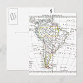 1806 Karte - L'Amérique Méridionale (Vorne/Hinten)