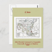 1806 Karte - L'Asie (Vorne/Hinten)