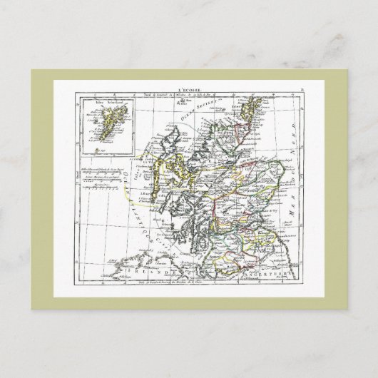 1806 Karte - L'Ecosse (Vorderseite)