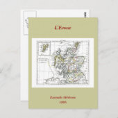 1806 Karte - L'Ecosse (Vorne/Hinten)