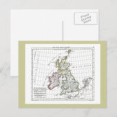 1806 Karte - Les Isles Britanniques (Vorne/Hinten)