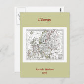 1806 Karte - L'Europe (Vorne/Hinten)