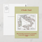 1806 Karte - L'Italie (Süd) (Vorne/Hinten)