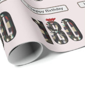 "180 in 3D: The Ultimate Darts Dimension" Geschenkpapier (Rolleneckpunkt)