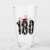 "180 in 3D: The Ultimate Darts Dimension" Glas (Vorderseite)