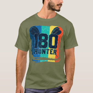 180 Jäger Darting und Darts Vintage Lustiger Dart T-Shirt