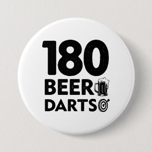 180 Tage Bier und Darts Button